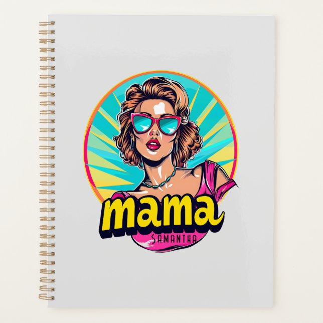 Agenda Pop da Mãe Personalizada (3) (Frente)