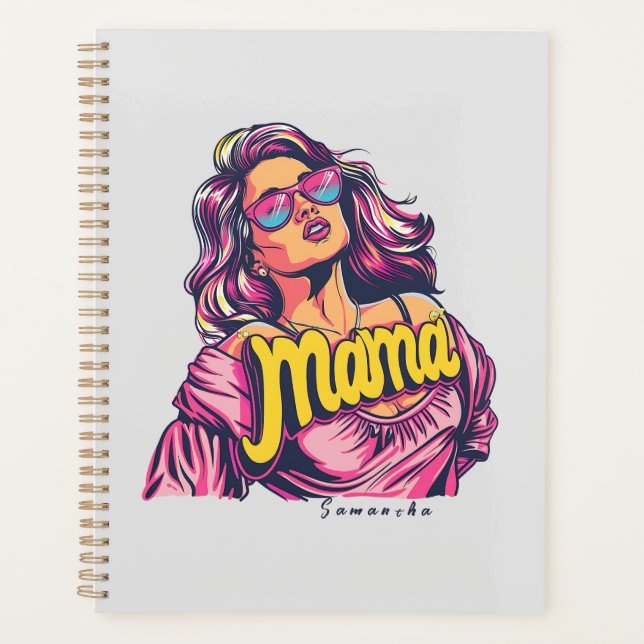 Agenda Pop da Mãe Personalizada (6) (Frente)