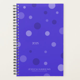Agenda Pop de Azul Elétrico por Ano Semanal