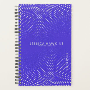 Agenda Pop de Azul Elétrico por Ano Semanal