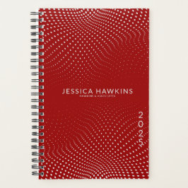 Agenda Pop Vermelho Escuro - Ponto Semanal