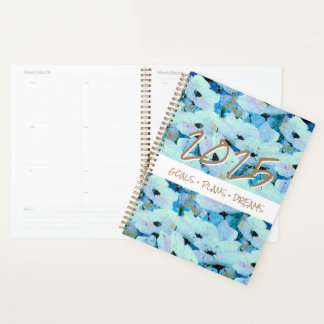 Agenda Poppias Pintadas "Linda Vida" no Ano Personalizáve