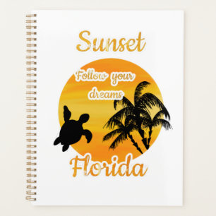 Agenda Pôr do Sol Fofo na Flórida