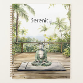 Agenda Pose de Yoga de Meditação Serenidade Buda