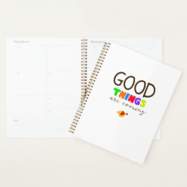 Agenda Positive Affirmation Personalized Planner
