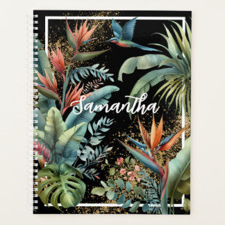 AGENDA POTÊNCIA TROPICAL - EXÓTICO ELEGANTE PERSONALIZADO