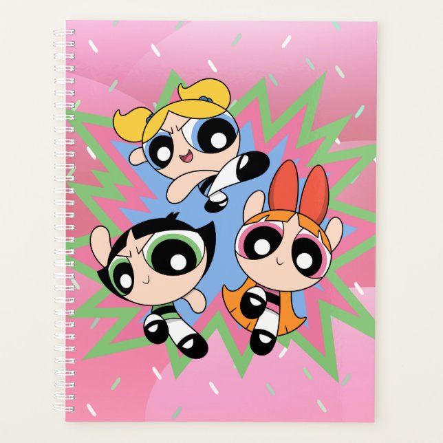 Agenda Powerpuff Girls Powfator (Frente)