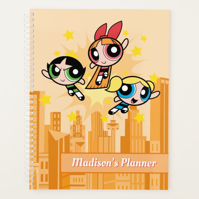 Agenda Powerpuff Girls Save The Day (Frente)