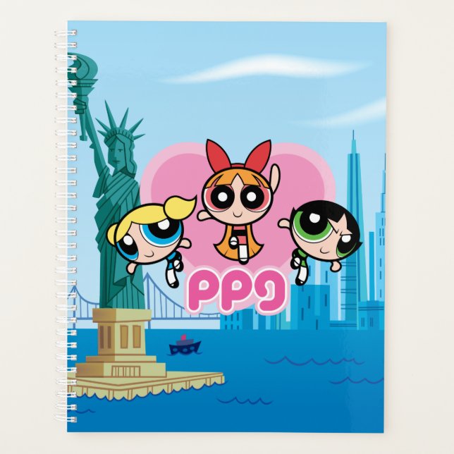 Agenda Powerpuff Girls Team Incrível (Frente)