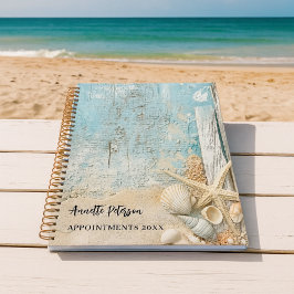 Agenda Praia areia azul estrela-do-mar concha 2027