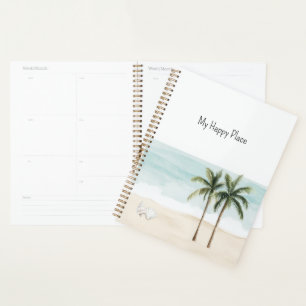 Agenda Praia Oceânica Palmeiras Tropicais Conchas