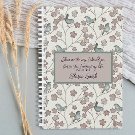 Agenda Prato De Pássaro Inspirado Na Vintagem Floral, Ros