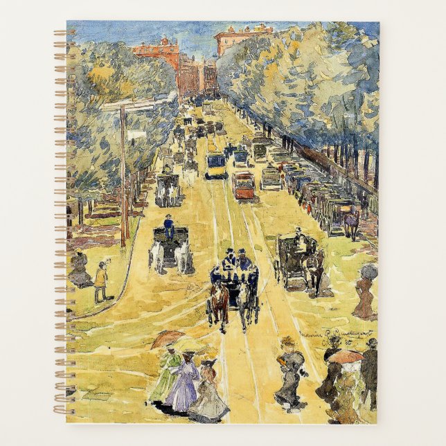 Agenda Prendergast - Charles Street, Boston, (Frente)