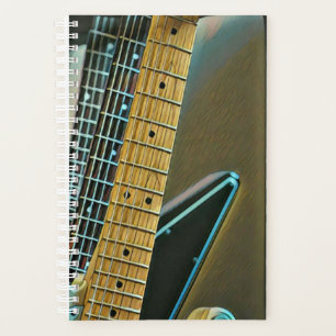 Agenda presente de guitarra para dia de os pais