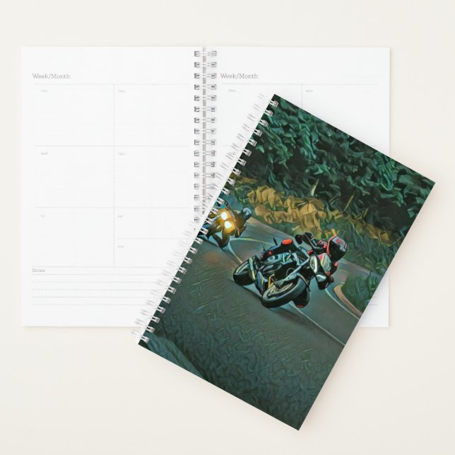 Agenda Presente de moto (Exibição)