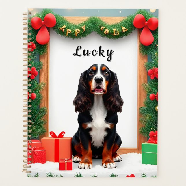 Agenda 🎁Presente de Natal: Calendário de Natal para Cães (Frente)