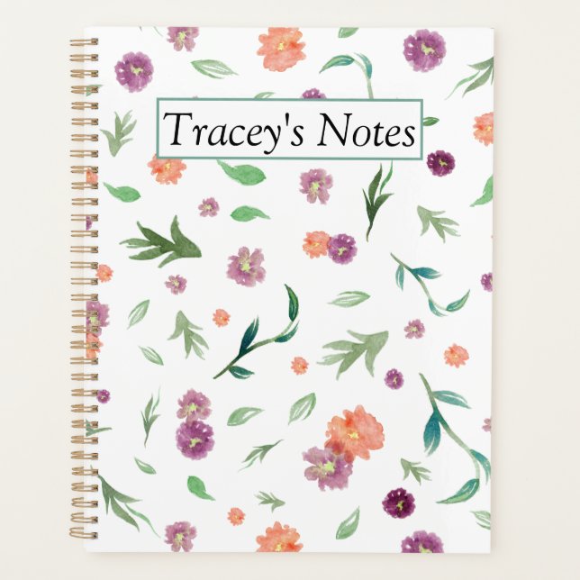 Agenda Presente de Natal Personalizado para Mãe e Profess (Frente)