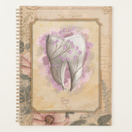 Agenda Presente dentário elegante Vintage