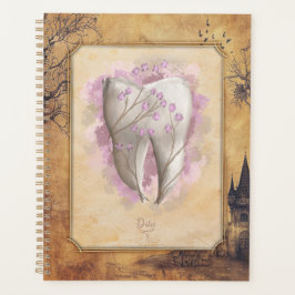 Agenda Presente dentário elegante Vintage