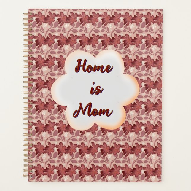 Agenda Presente floral personalizado e feito sob medida p (Frente)