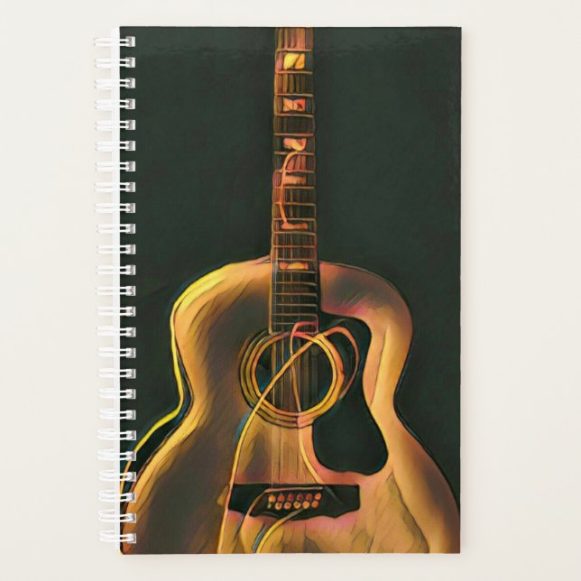 Agenda presente guitarrista legal (Frente)