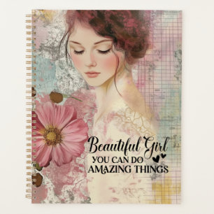 Agenda Presente motivacional para mulheres, adolescentes,
