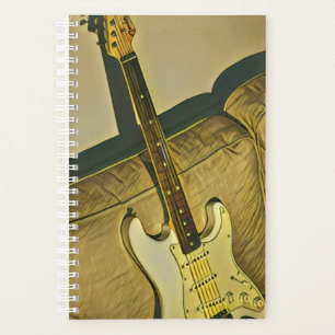 Agenda Presente para assistente guitarrista de professor 