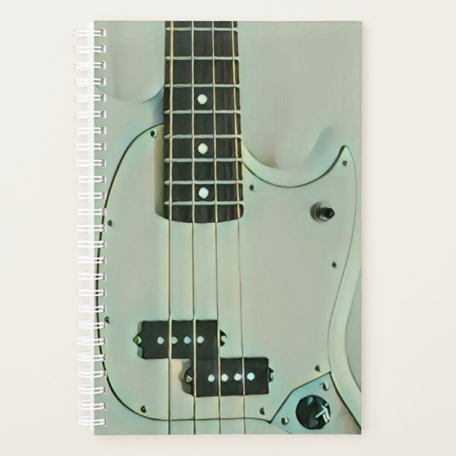 Agenda Presente para guitarrista (Frente)