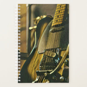 Agenda Presente para namorado guitarrista