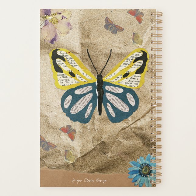 Agenda Presente Personalizado De Afirmação De Foto Para S (Verso)