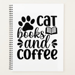 Agenda Presente Simples para Amantes de Gatos, Livros e C