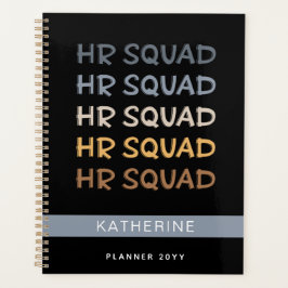 Agenda Presentes da Equipe de Recursos Humanos no Esquadr