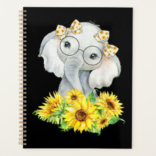 Agenda Presentes de girassol elefante