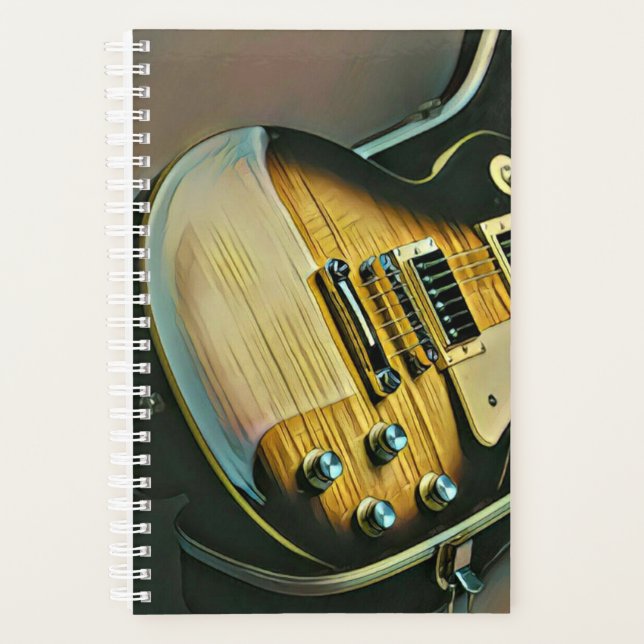 Agenda Presentes para guitarrista (Frente)