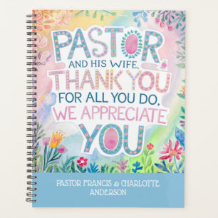 Agenda ✝️Presentes para o Pastor e Esposa do Pastor: Nome