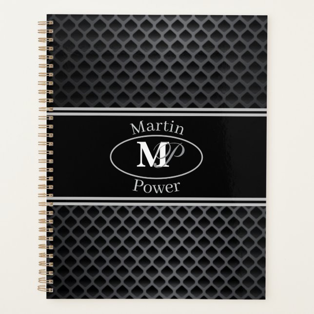 Agenda preto (Frente)