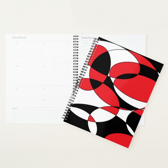 Agenda Preto, Branco e Vermelho (Exibição)
