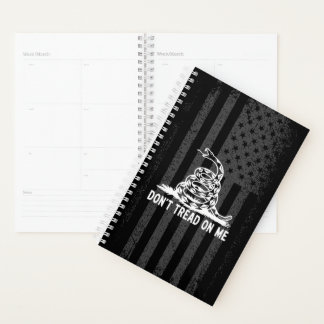 Agenda Preto e Branco Não Prendam-me na bandeira american