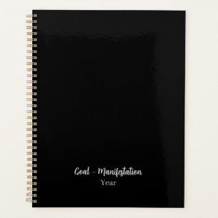 Agenda Preto obsidiana