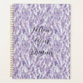 Agenda Pretty Lavender Flowers