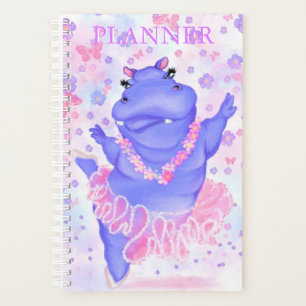 Agenda Prima Ballerina Hippo - Divertido - Pintura