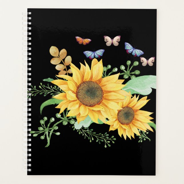 Agenda primavera de girassol (Frente)