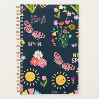 Agenda Primavera ensolarado Blooms Floral Design com Abel