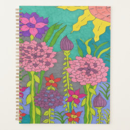 Agenda Primavera Floral Garden Art 