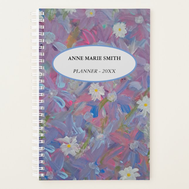 Agenda Primavera Wonderland Floral Planner (Frente)