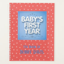 Primeiro ano do bebê personalizado