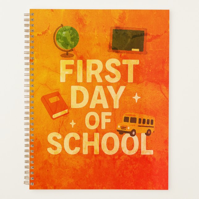 Agenda Primeiro dia do notebook (Frente)