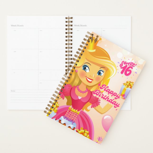 Agenda Princesa 16.º Aniversário (Exibição)