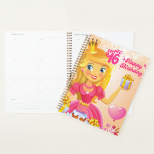 Agenda Princesa 16.º Aniversário