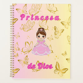 Agenda Princesa de Dios -edicion niñas